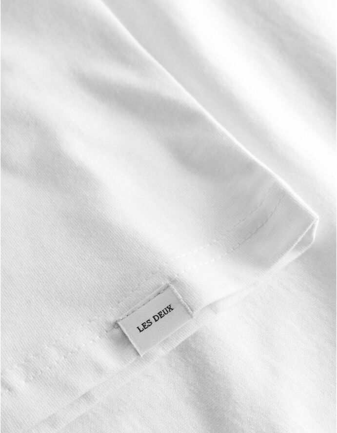 Les Deux Nørregaard T-Shirt Kids White/orange