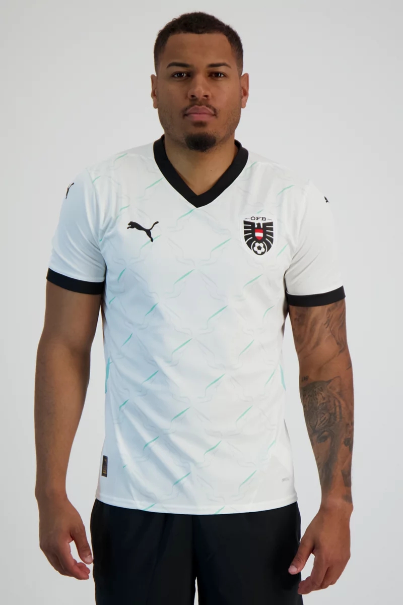 Puma Österreich Away Replica Herren Fussballtrikot EM 2024