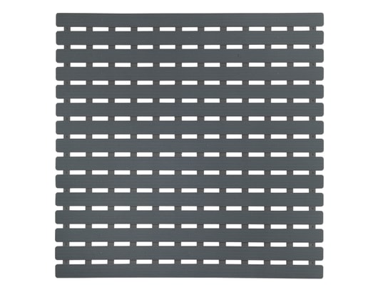 WENKO - Tapis de douche arinos - 54 x 54 cm - gris
