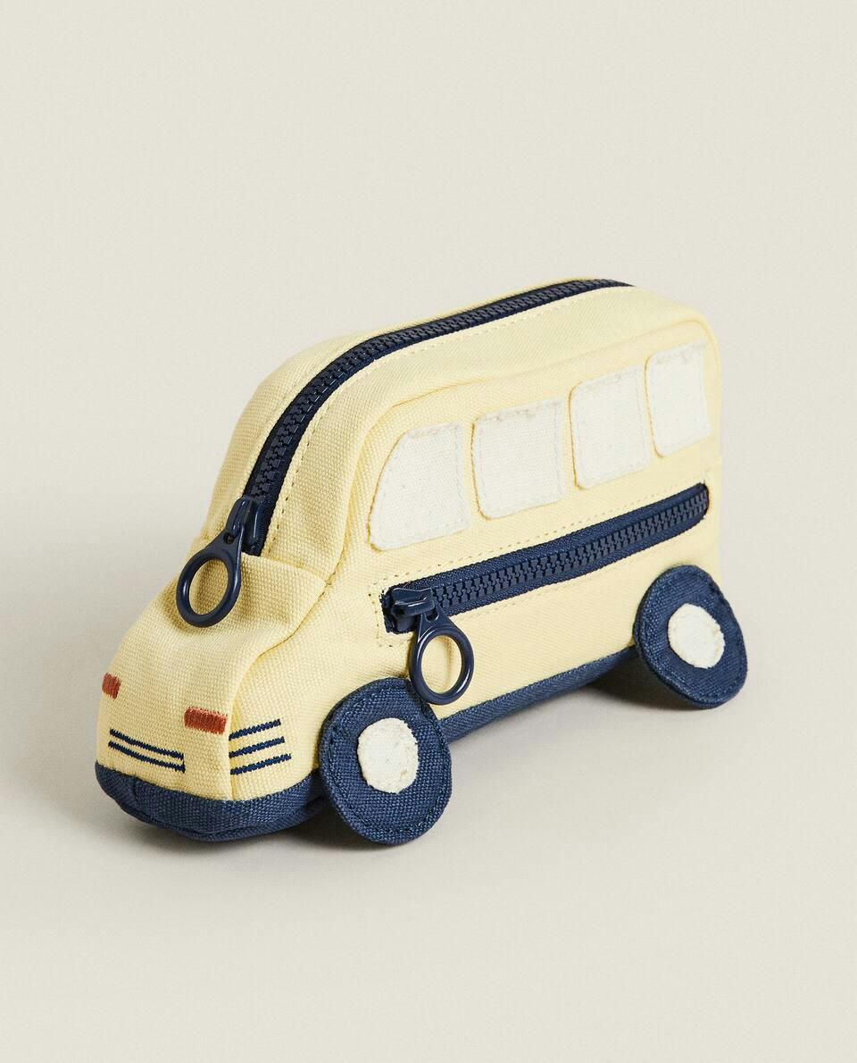 ESTOJO DE LÁPIS DE ÔNIBUS