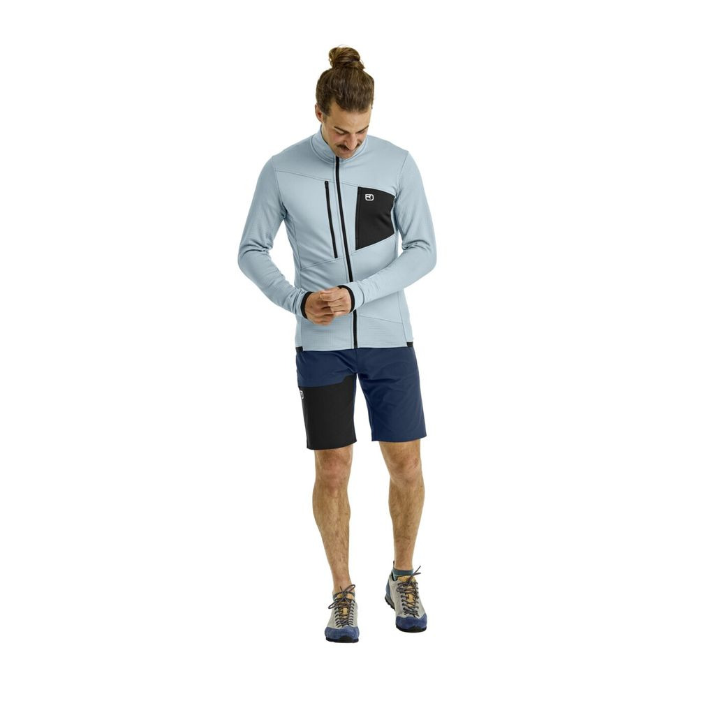 Fleece Grid Jacket M