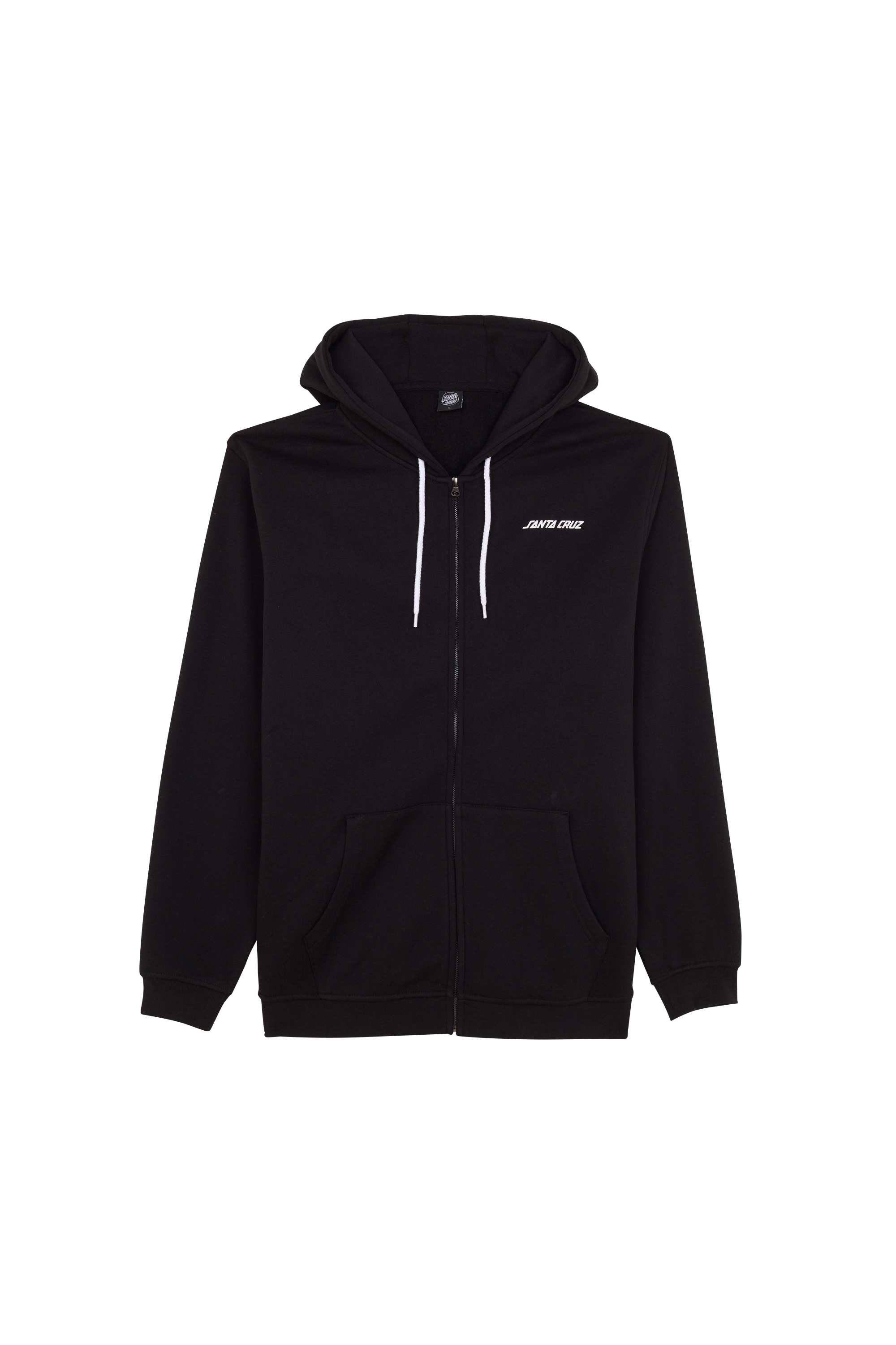 SANTA CRUZ Hoodie zippé Screaming Flash Zip Hood Noir