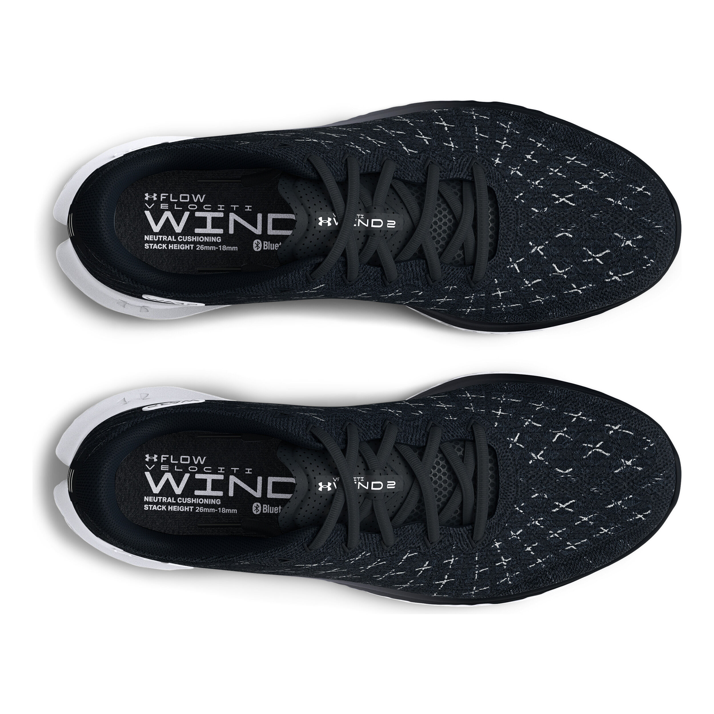 Under Armour Flow Velociti Wind 2 Chaussure De Running Sans Stabilisateurs Femmes - Noir , Blanc