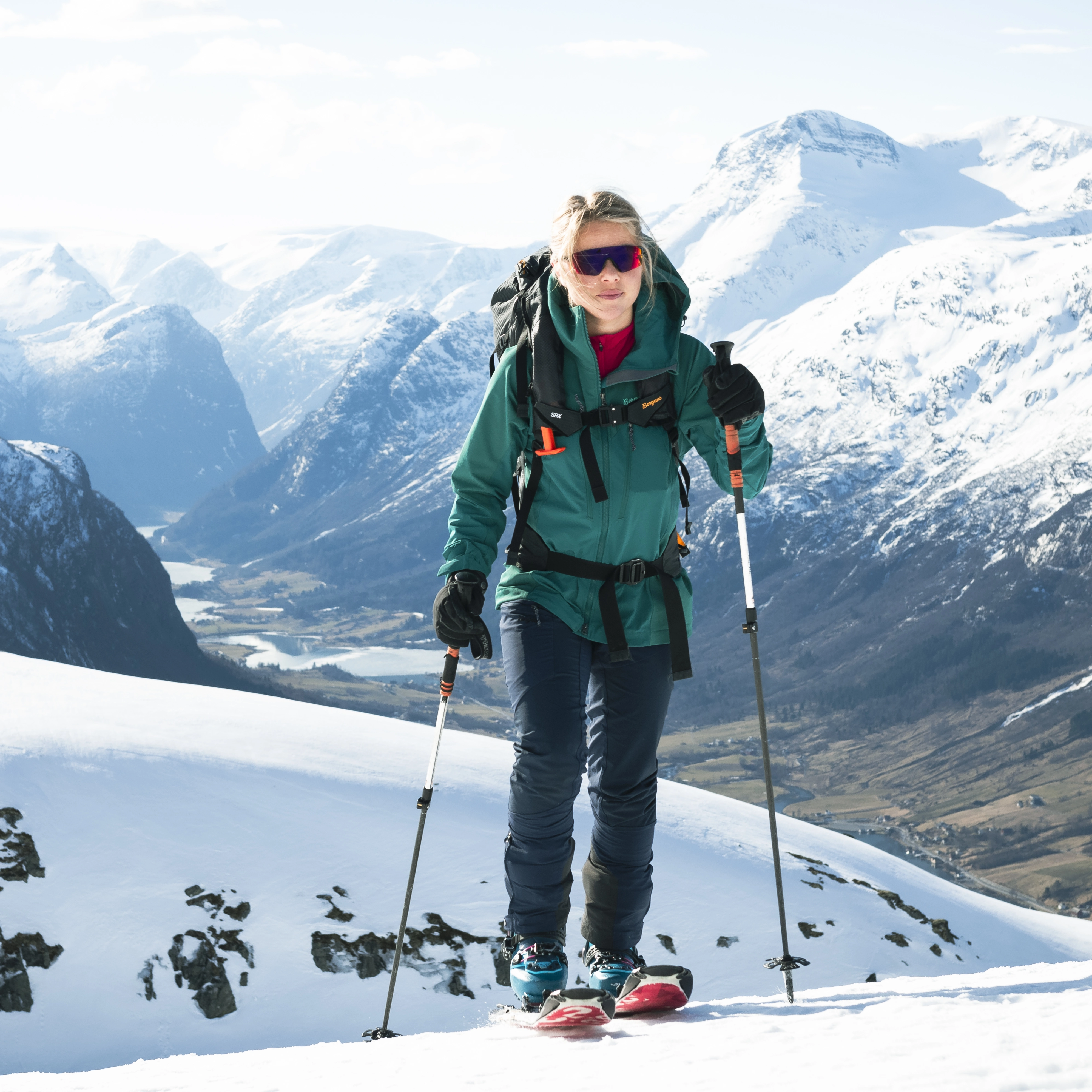 Tind Softshell Jacket Women Malachite Green