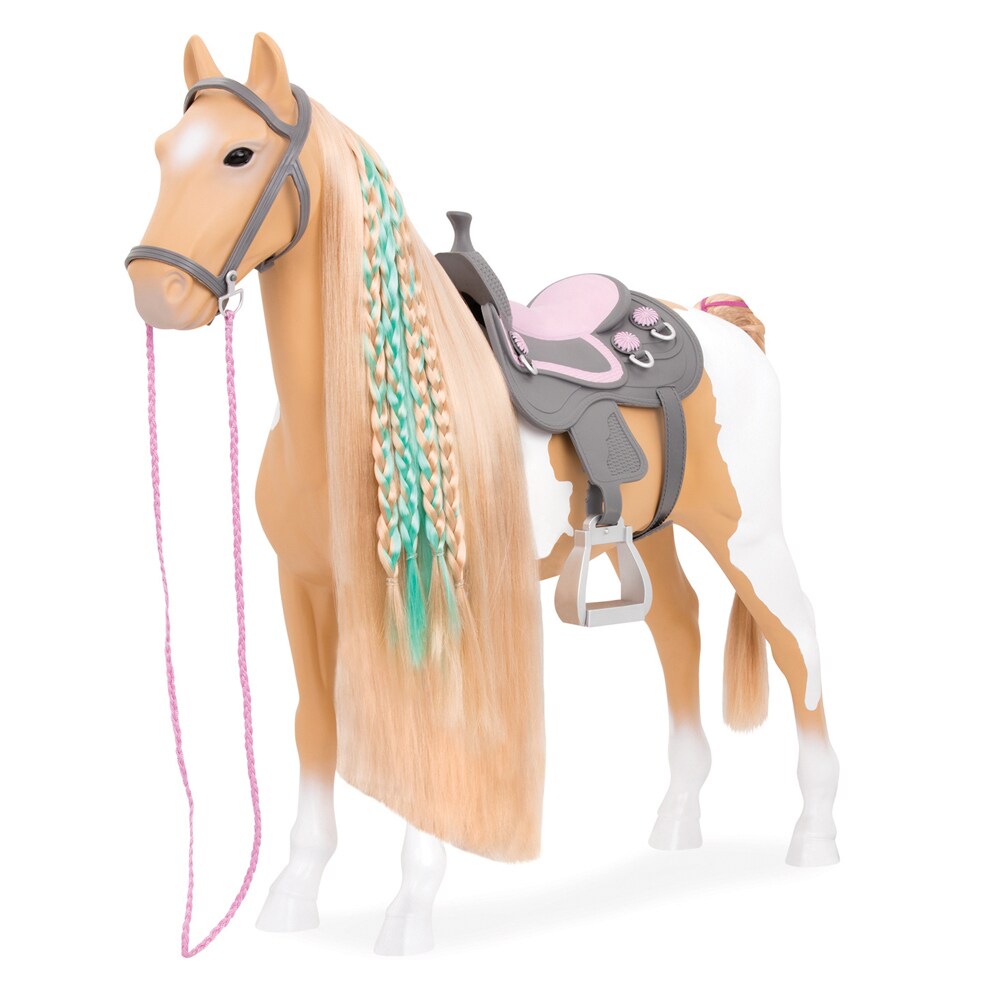 Our Generation Palomino Pferd zum Frisieren 51cm
