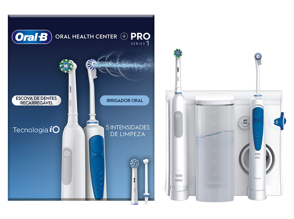 CENTRO DENTÁRIO ORAL-B OXYJET   ESCOVA DE DENTES ELÉTRICA PRO 1