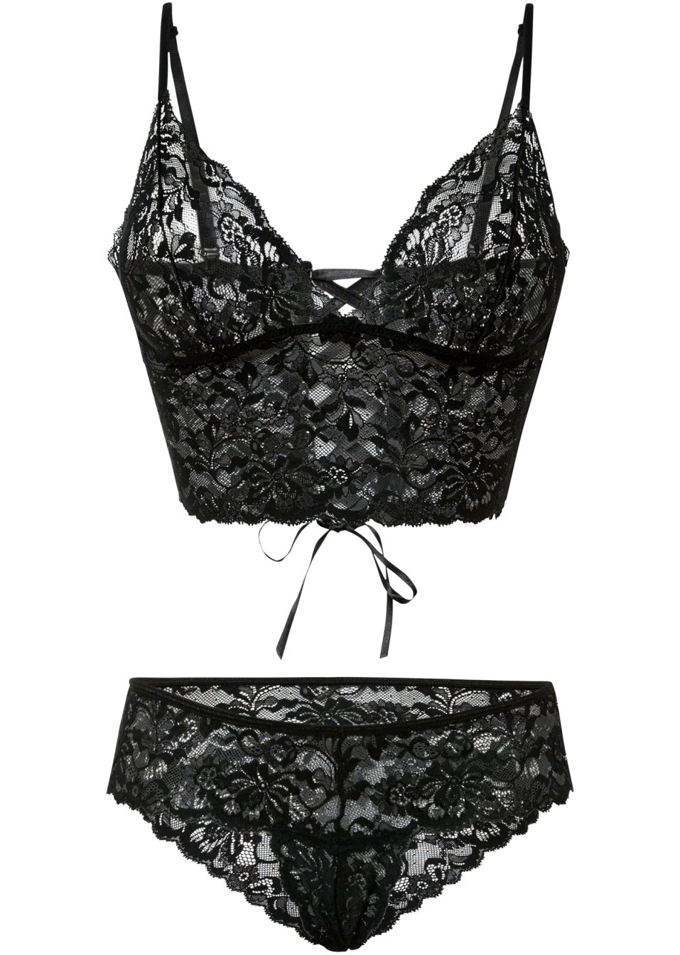 Brassière et string ouvert (Ens. 2 pces.)