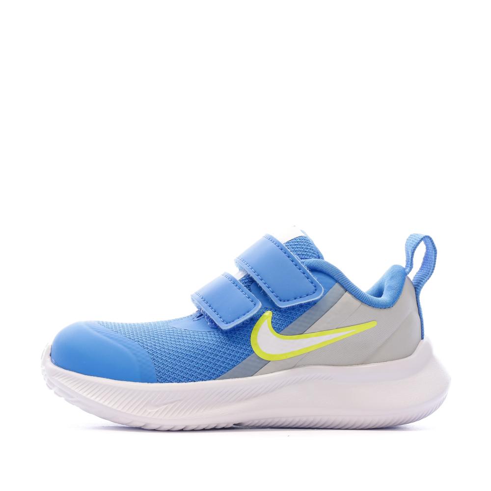 Nike Baskets Bleu/Jaune Bébé Garçon Nike Star Runner 3 Tdv