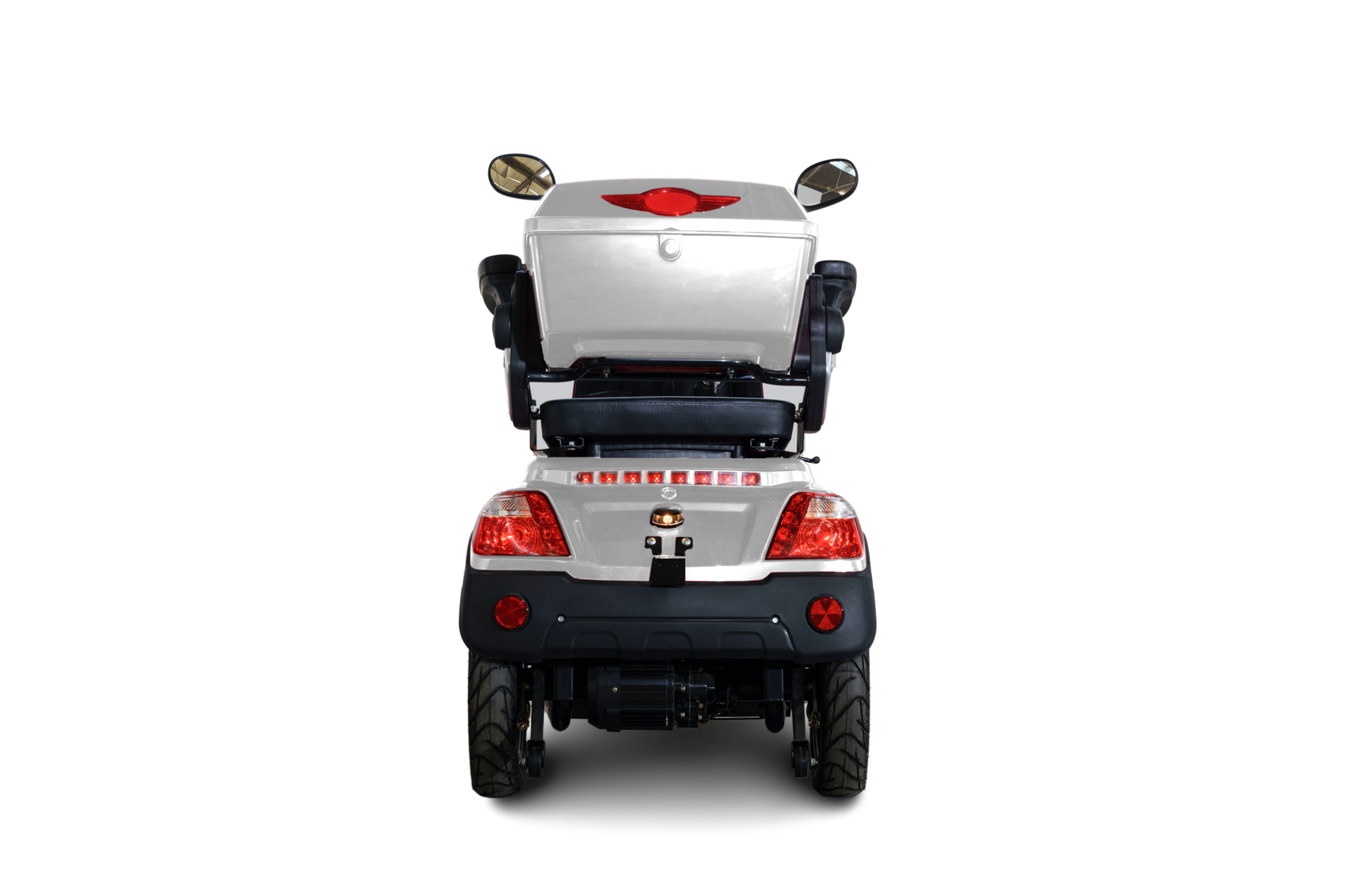 Stormborn R3 Elektro-Dreiradroller 25 km/h silber