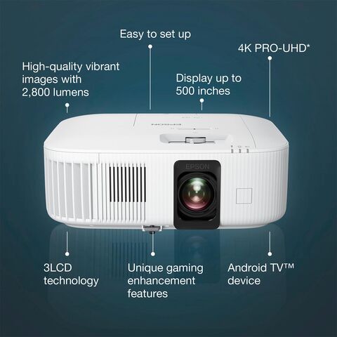 Epson EH-TW6250 – veelzijdige 4K-LCD-projector met Android TV