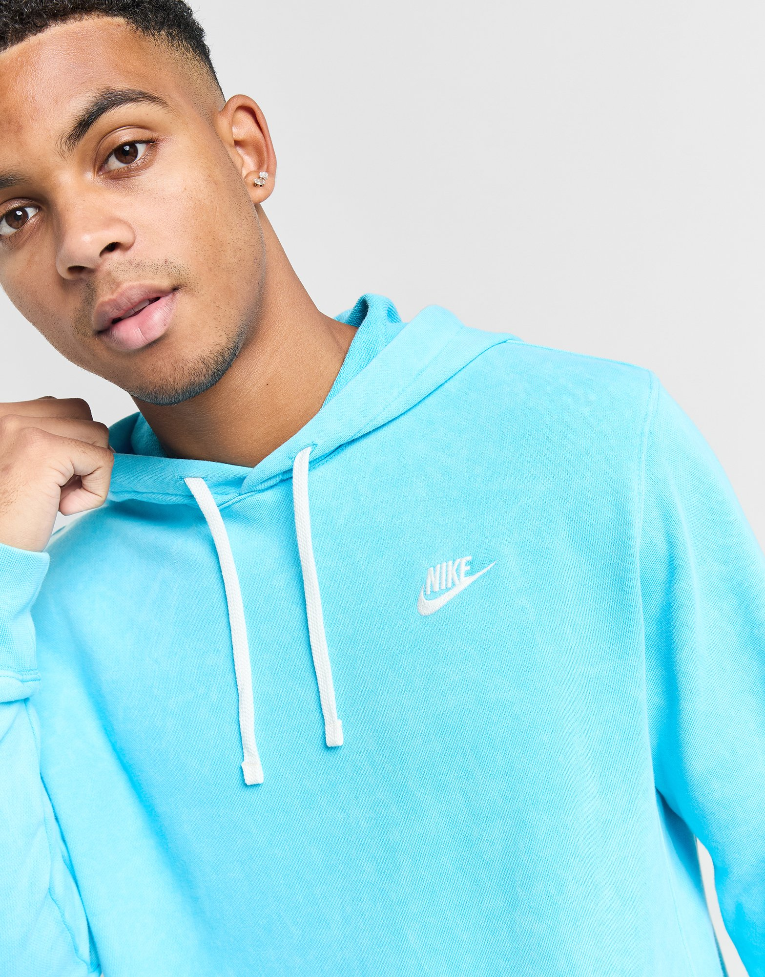 Nike Sweat à Capuche Sportswear Club Washed