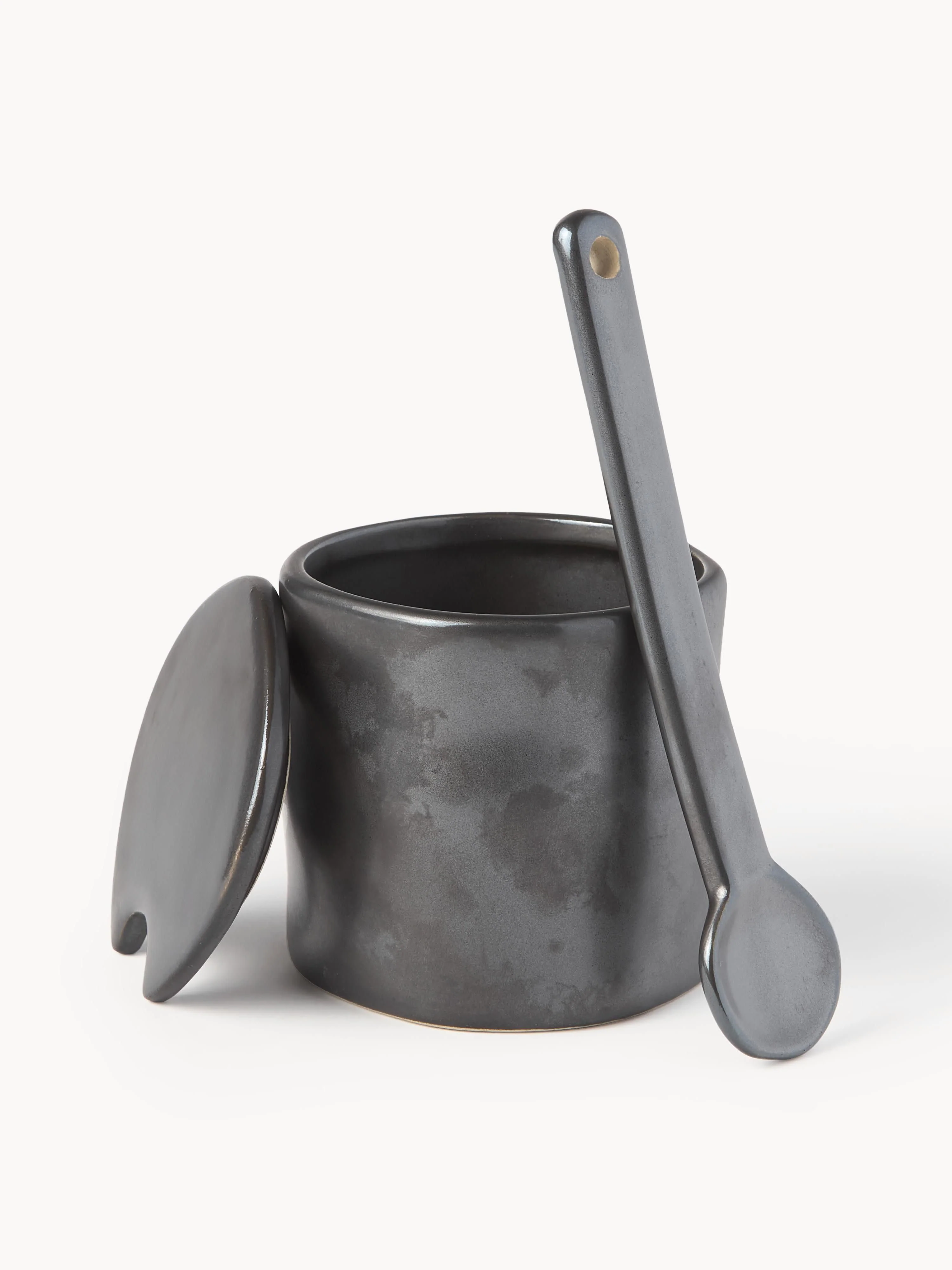 Opbergpot Flow met opscheplepel, 3-delig