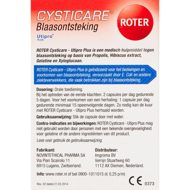 Roter Cysticare 15 tabletten