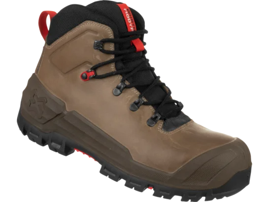 Chaussures de sécurité montantes CRONOS S3S SR FO HRO CI HI LG SC Brun