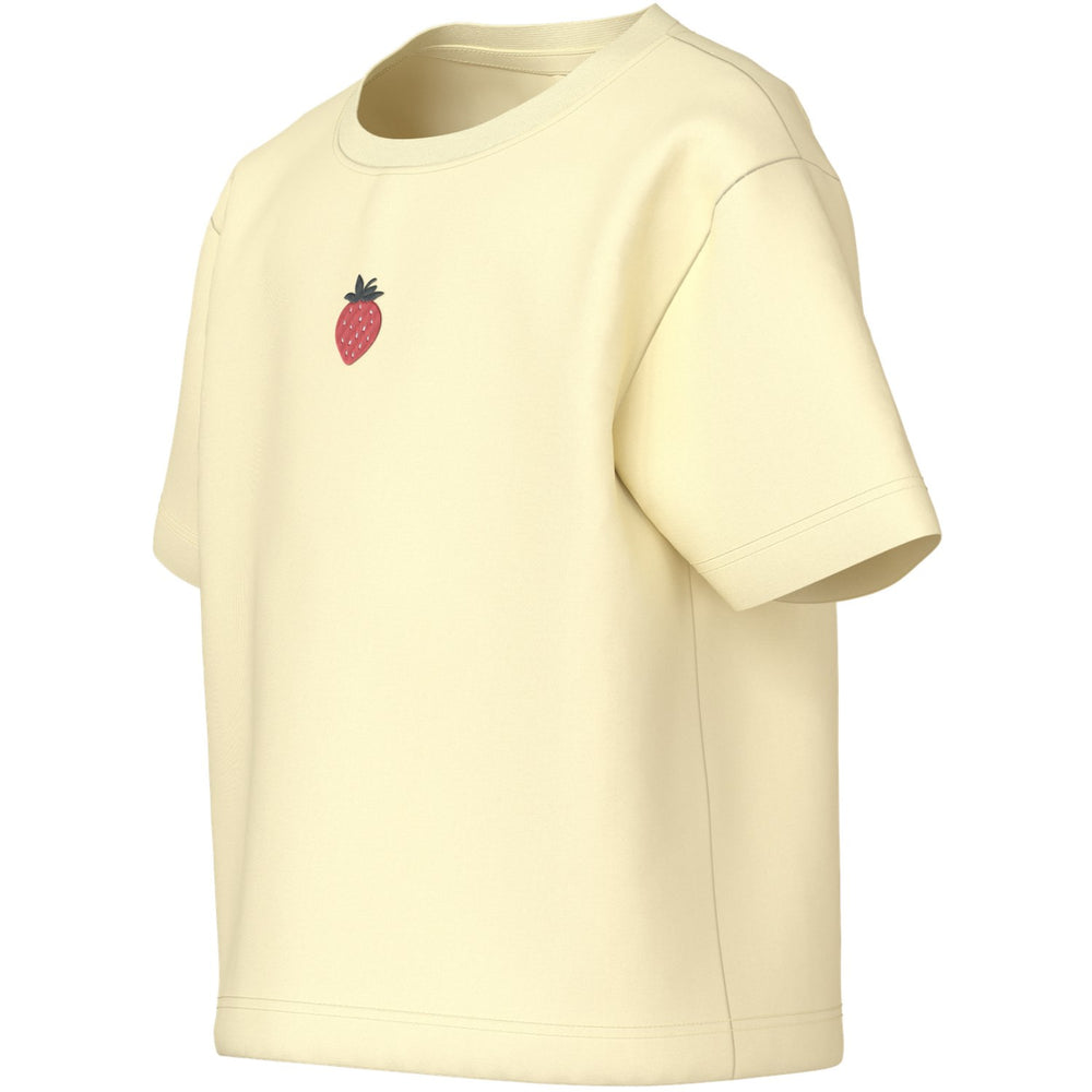 Køb Name It Pear Sorbet Strawberry Embroidery Nmfvictoria Ss Nreg Top