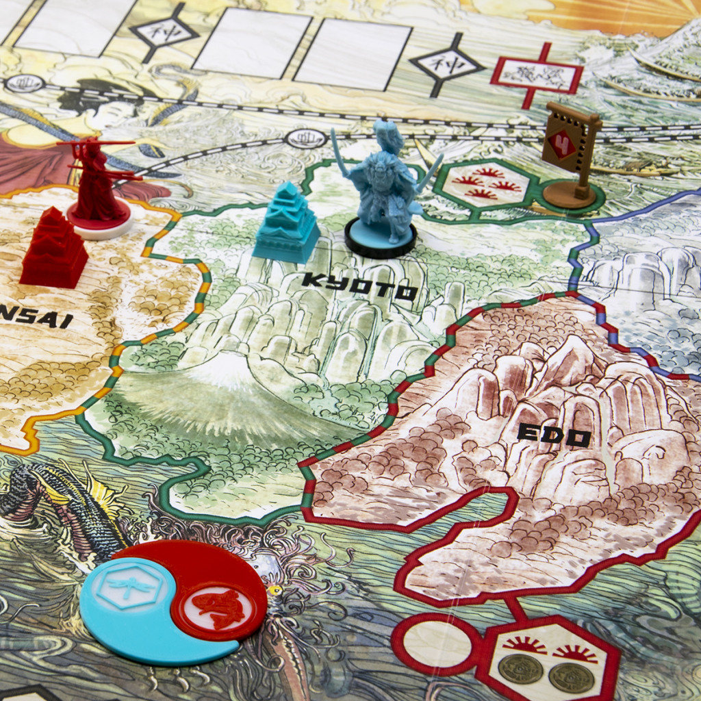 Fortress of Kami - Kit d'amélioration compatible avec Rising Sun