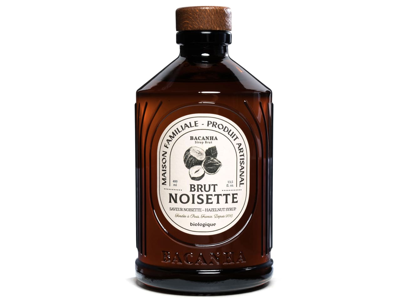 Sirop Bio noisette - 40 cl - Bacanha