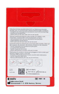 Leukoplast Cuticell Contact Wondcontactlaag Siliconen 5ST