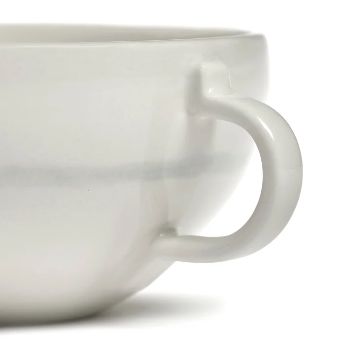 Serax - Zuma Kaffeetasse by Kelly Wearstler, Pacific / grau (4er-Set)