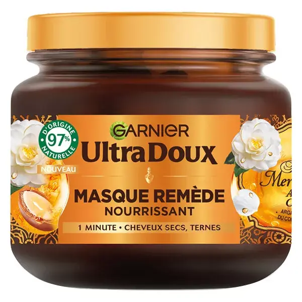 Máscara Nutritiva Garnier Ultra Doux com Óleo de Argan e Camélia 340ml