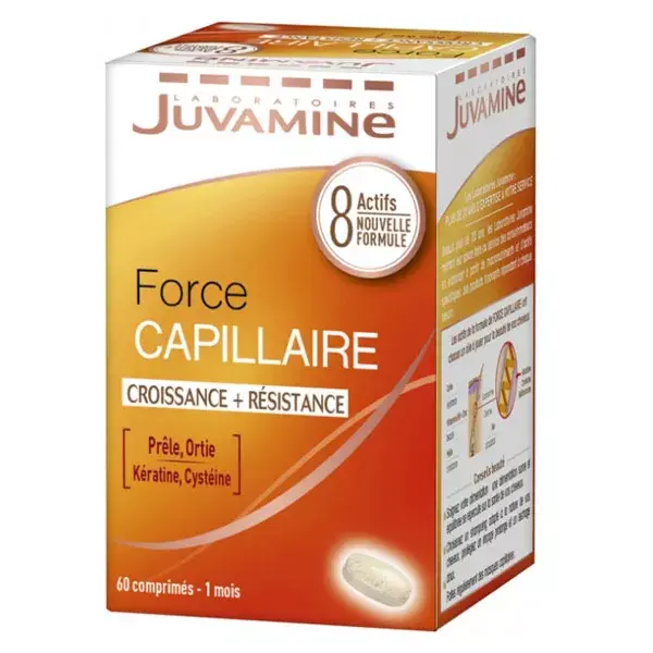 Juvamine Força, Crescimento e Resistência Capilar 30 comprimidos