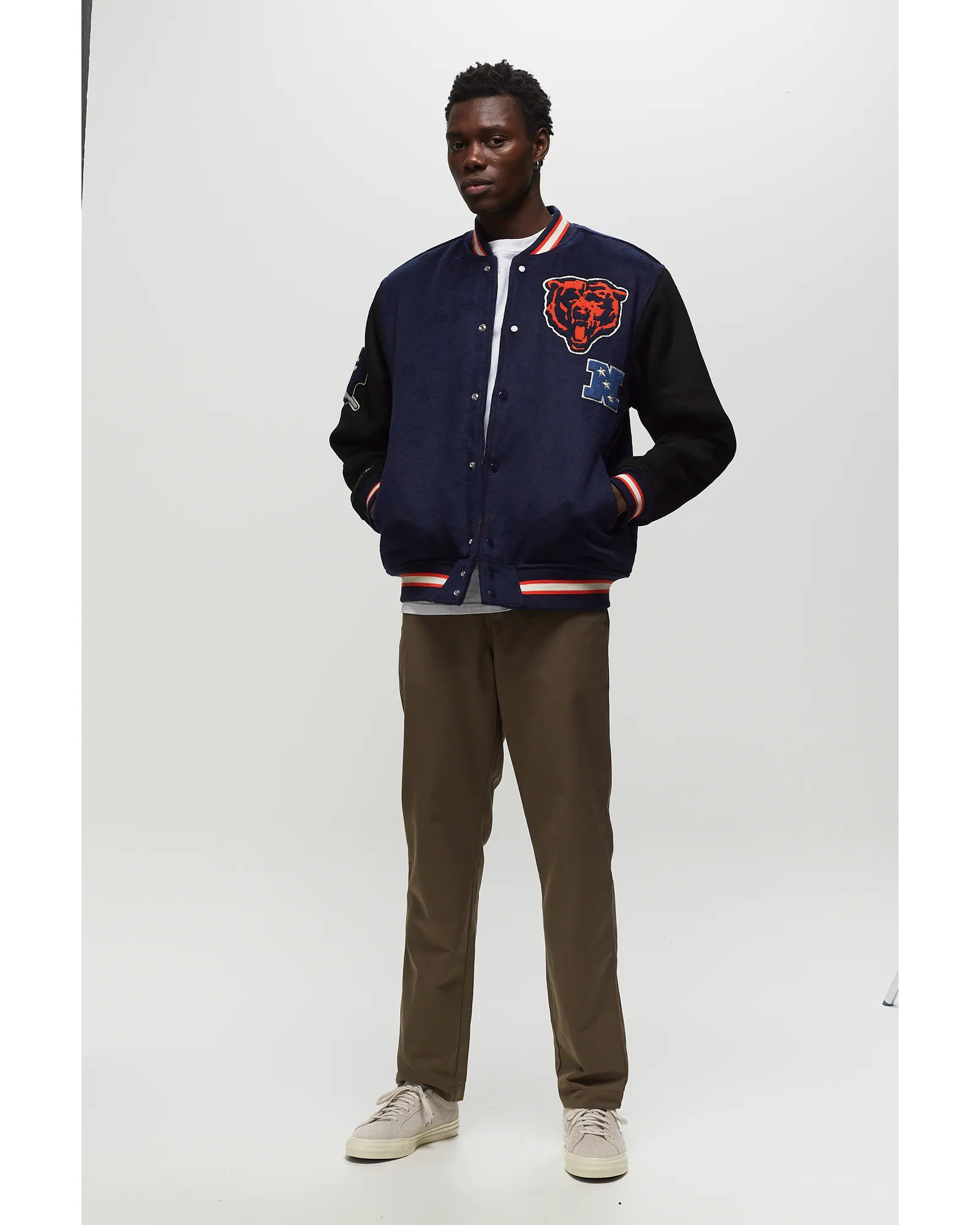 Mitchell & Ness NFL TEAM LEGACY VARSITY JACKET CHICAGO BEARS