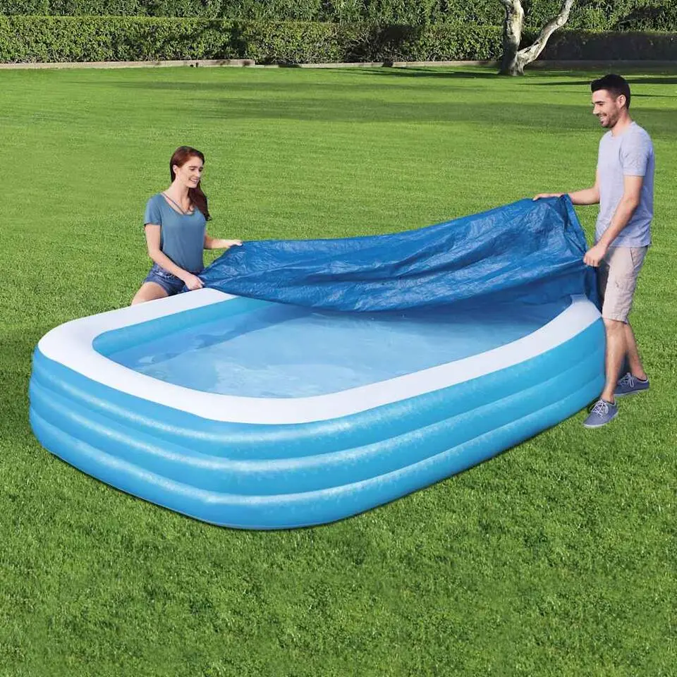 Bestway - Zwembadhoes - Blauw - Polyetheen - 305 x 183 x 56 cm