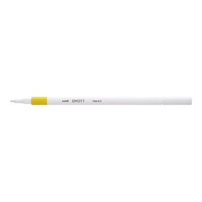 UniBall Emott EverFine - Crayon-feutre d'écriture - jaune