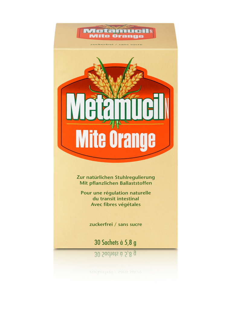 METAMUCIL N Mite Plv 5.8 g orange Btl 5.8 g
