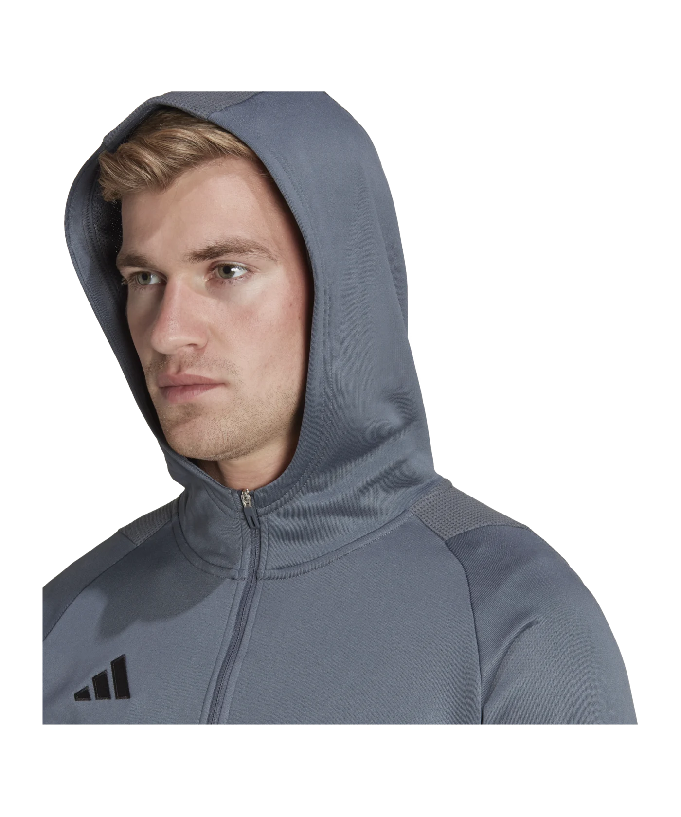 adidas Tiro 23 Competition Hoody Grau