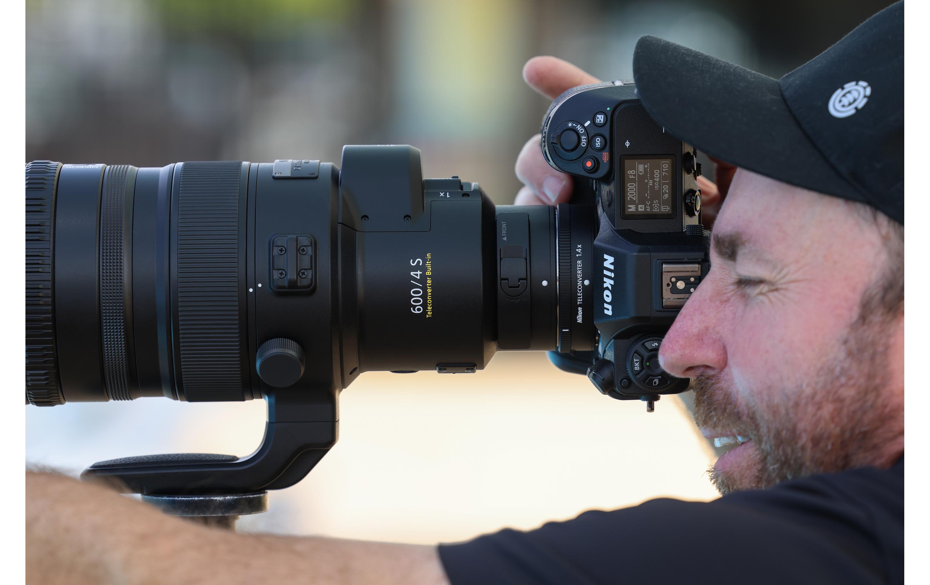 Festbrennweite NIKKOR Z 600mm 1:4. TC VR S – Nikon Z<br>Ein Superteleobjektiv – Zwei Brennweiten