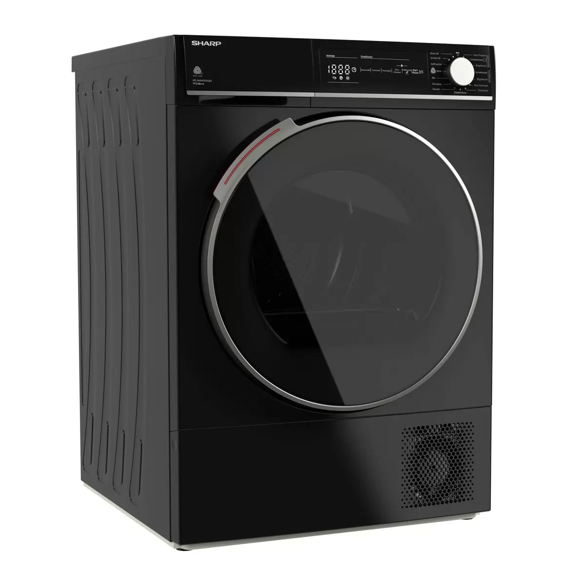 Wäschetrockner 9kg Sharp KD-NHH9S9GB3-DE Schwarz
