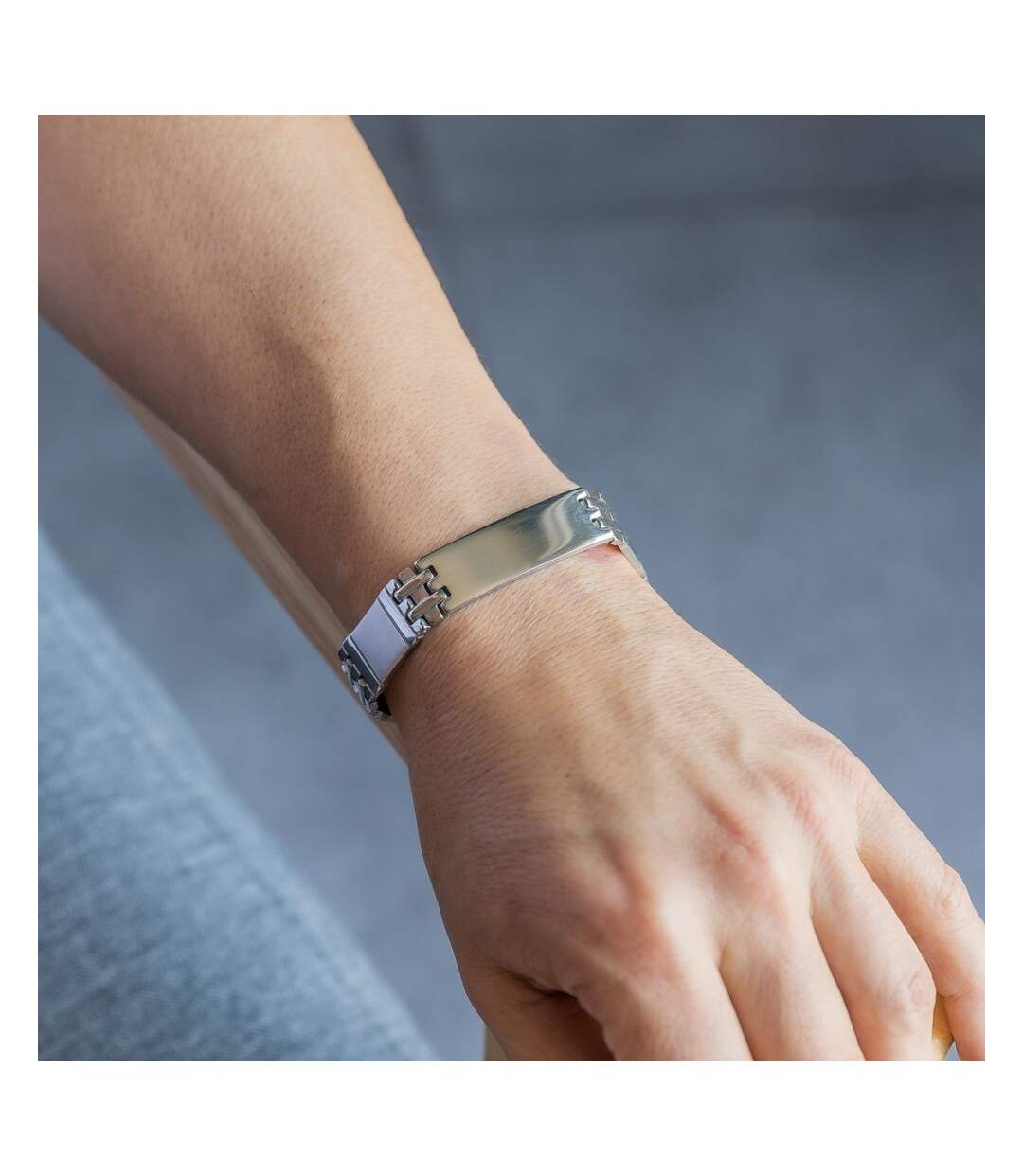 Votre Gourmette Bracelet Homme Acier