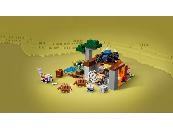 LEGO Minecraft 21269 Bæltedyrs-mineekspeditionen