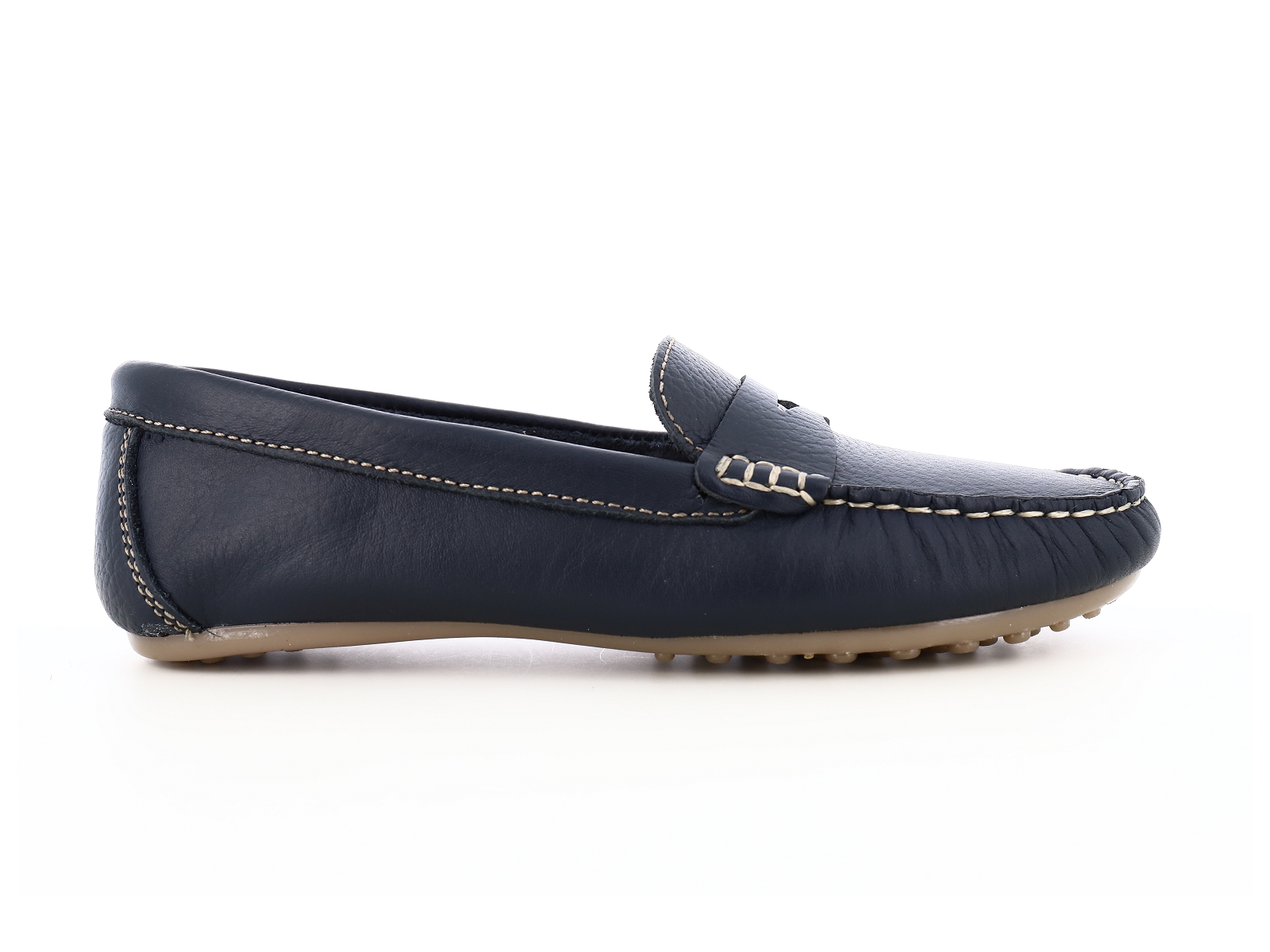 Benson shoes-84050 Cuir Marine