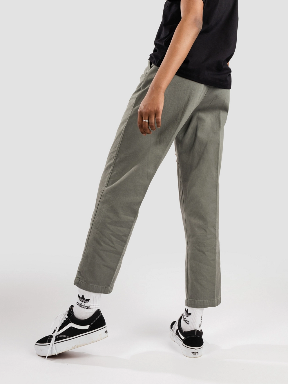 Carhartt WIP Cara Pants smoke green/garment dyed