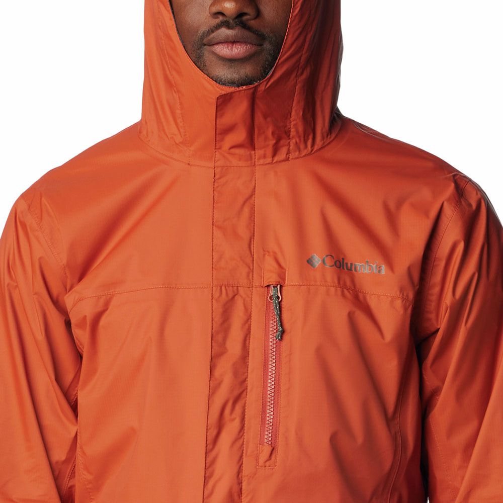 Columbia POURING ADVENTURE - Veste Homme warp red