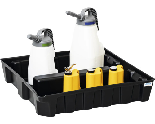 Kleine containerbak met uitloop basislijn 70 L