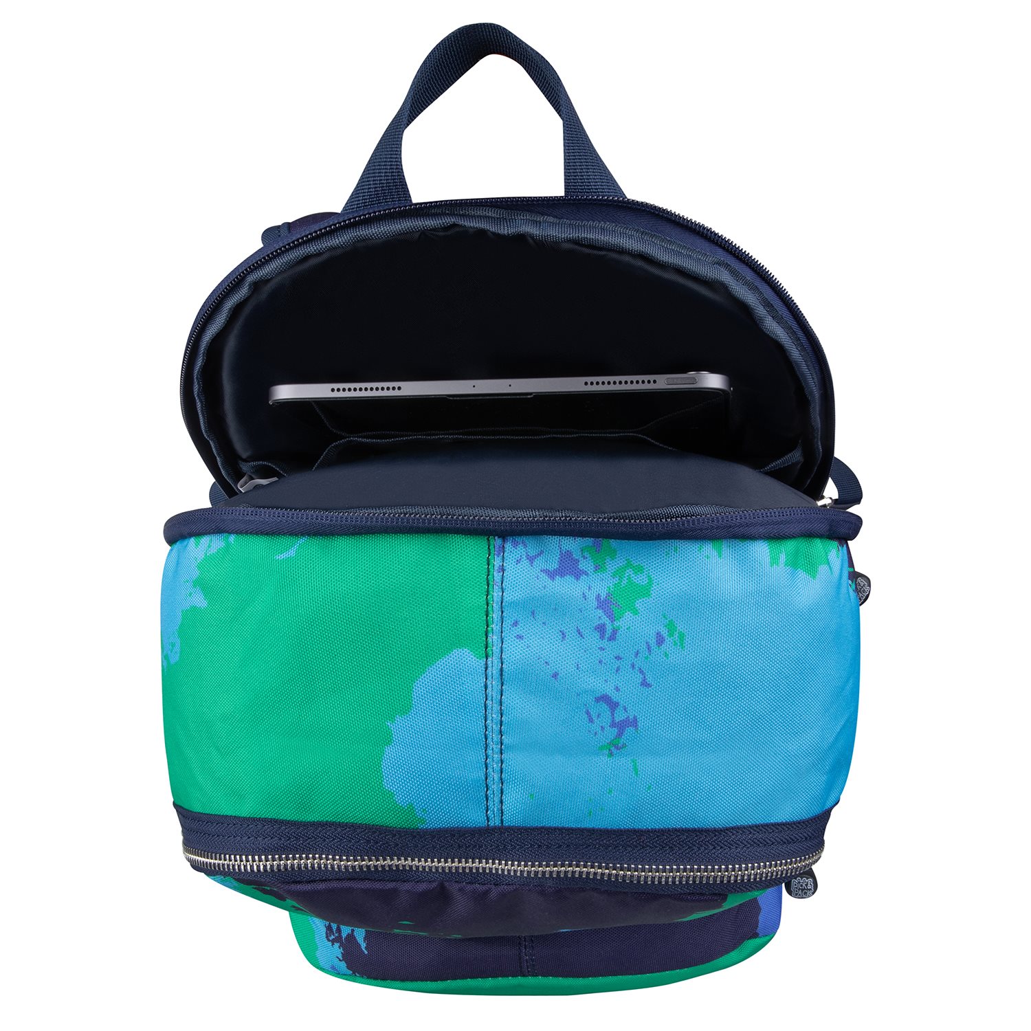 Pick & Pack Faded Camo Backpack L blue