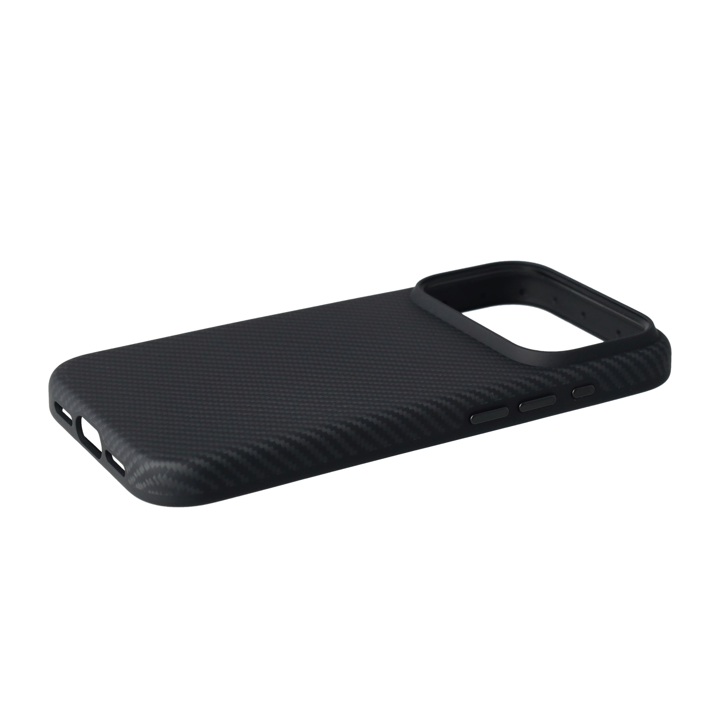 iPhone 17 Pro MagEZ UltraGuard MagSafe Case Aramid Schutzhülle (KI1701PB) - Schwarz (Carbon)