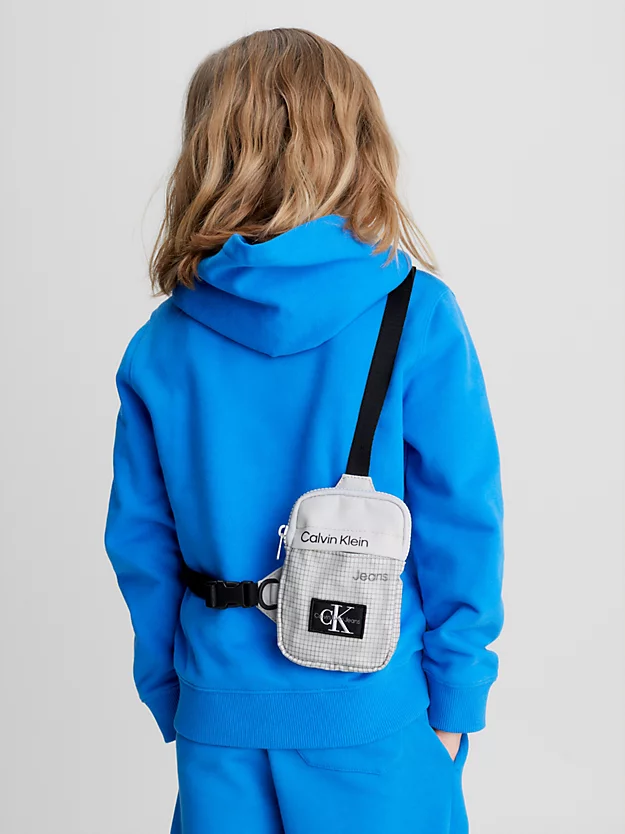 Bolsa de ombro infantil com logotipo