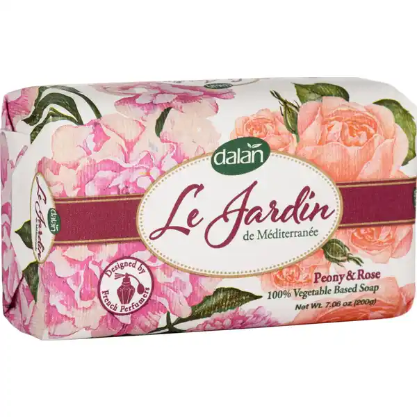 Feste Seife Pfingstrose & Rose