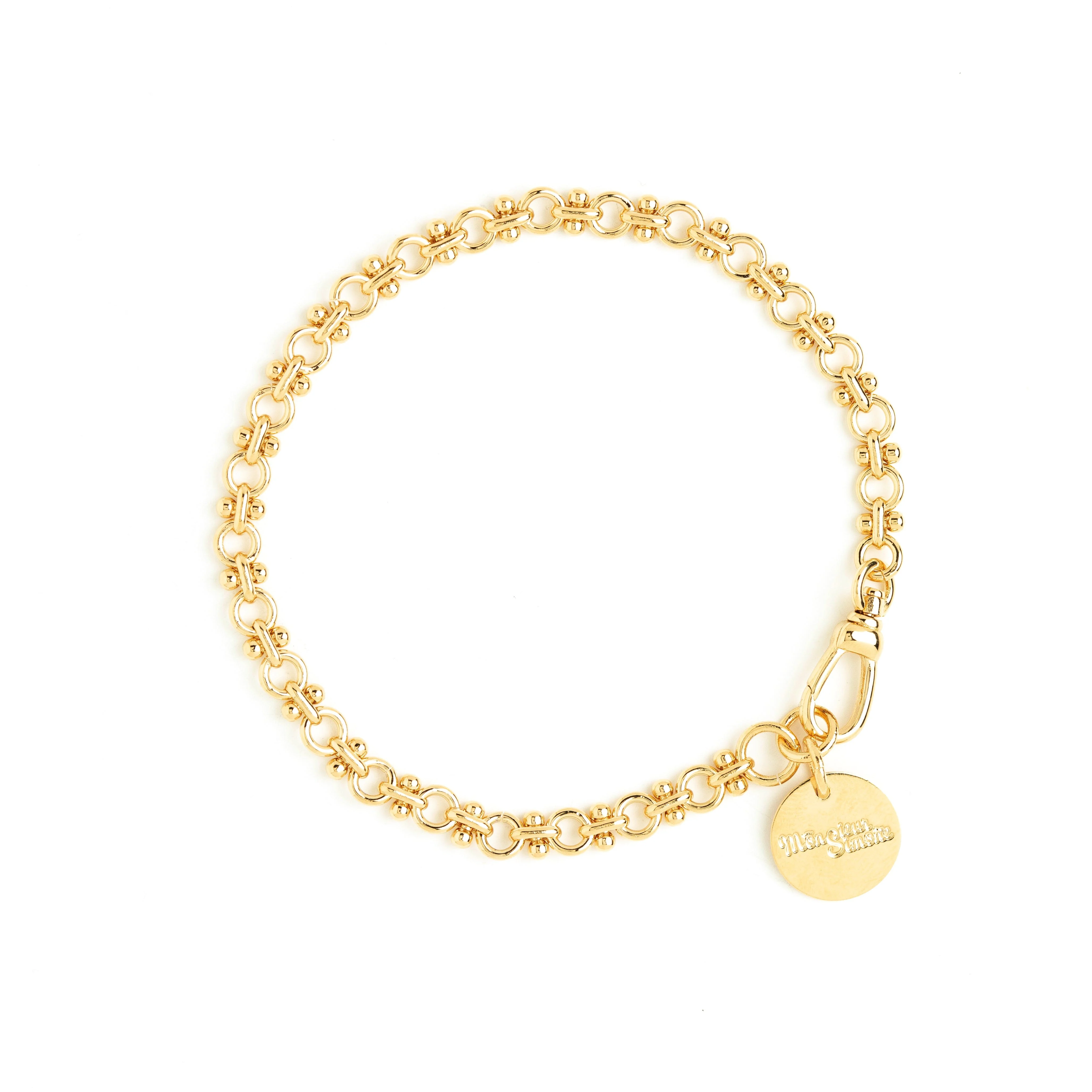 HÉBÉ - Bracelet plaqué argent | Doré