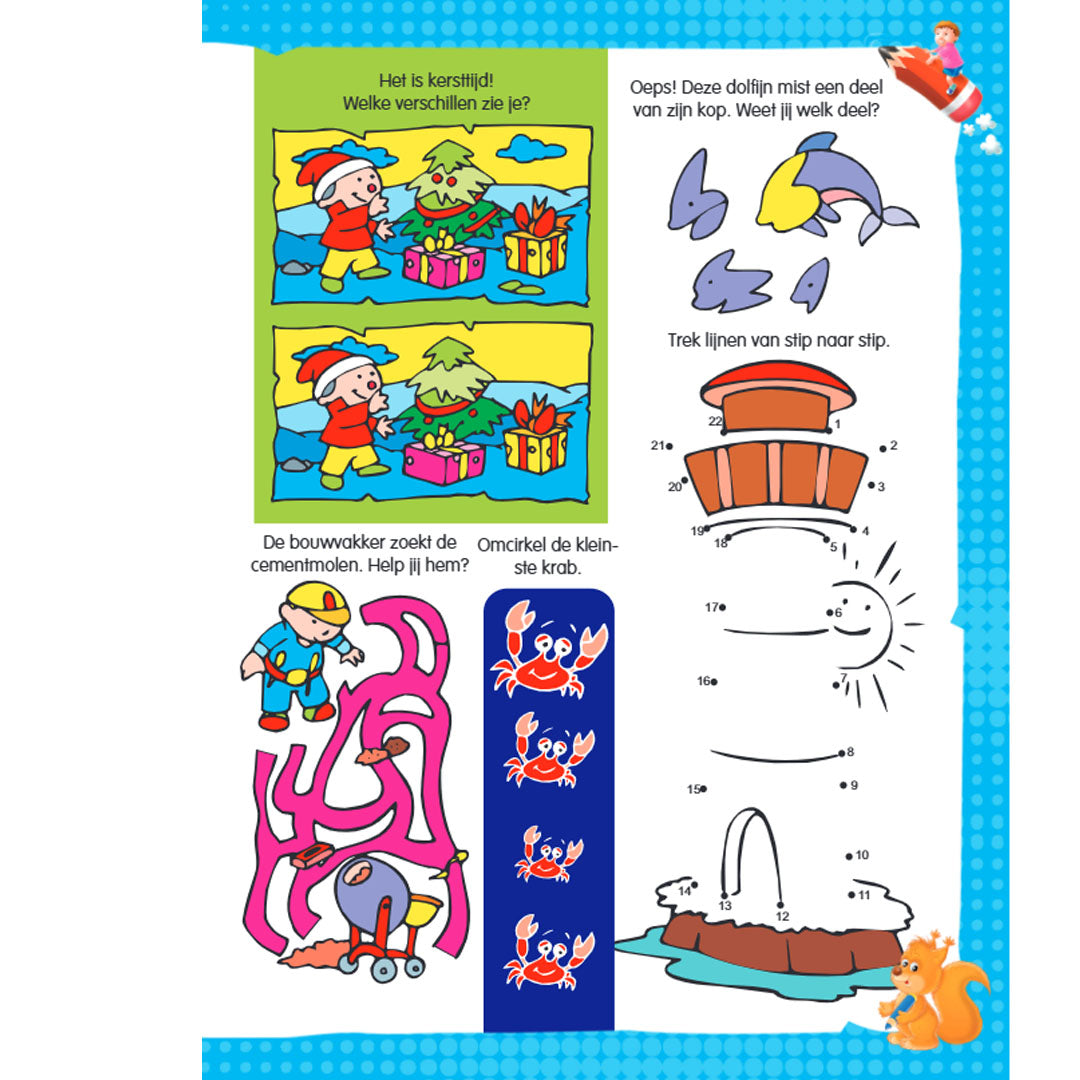 Uitgeverij rebo activiteitenboek 500 super activiteiten