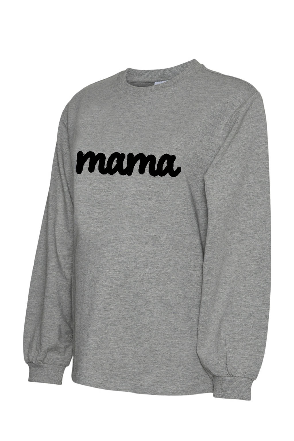 MAMALICIOUS zwangerschapssweater grijs