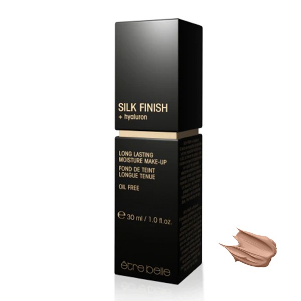 être belle Silk Finish Make-Up + Hyaluron Cool Tan Silk Nr. 18 30ml