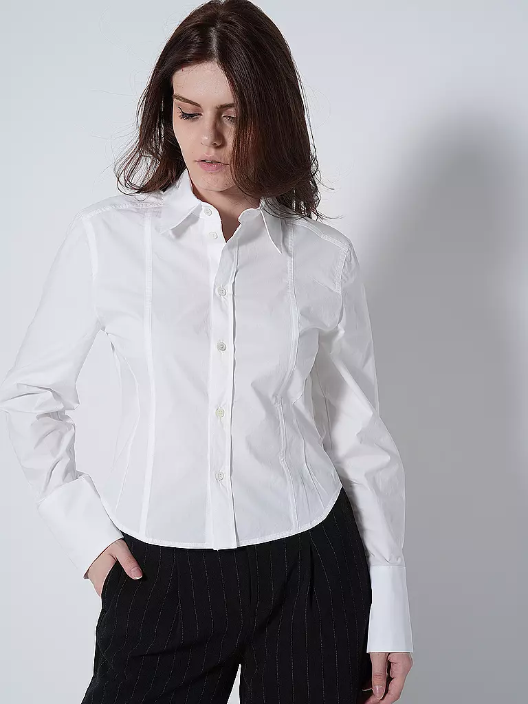 TELA Bluse DARMA weiss