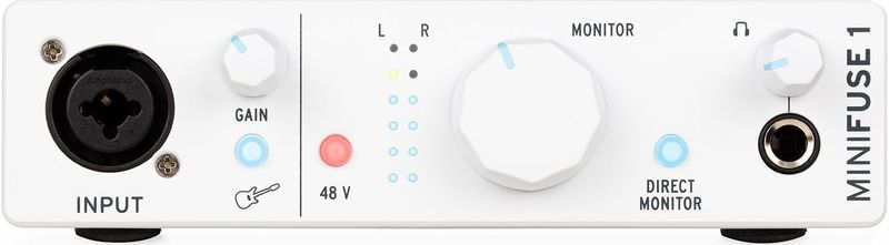 Arturia MiniFuse 1 White - USB audio interface, wit