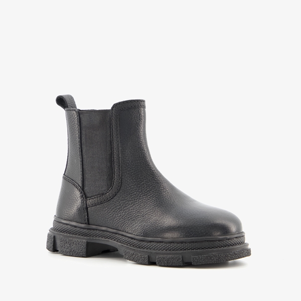 Groot meisjes leren chelsea boots