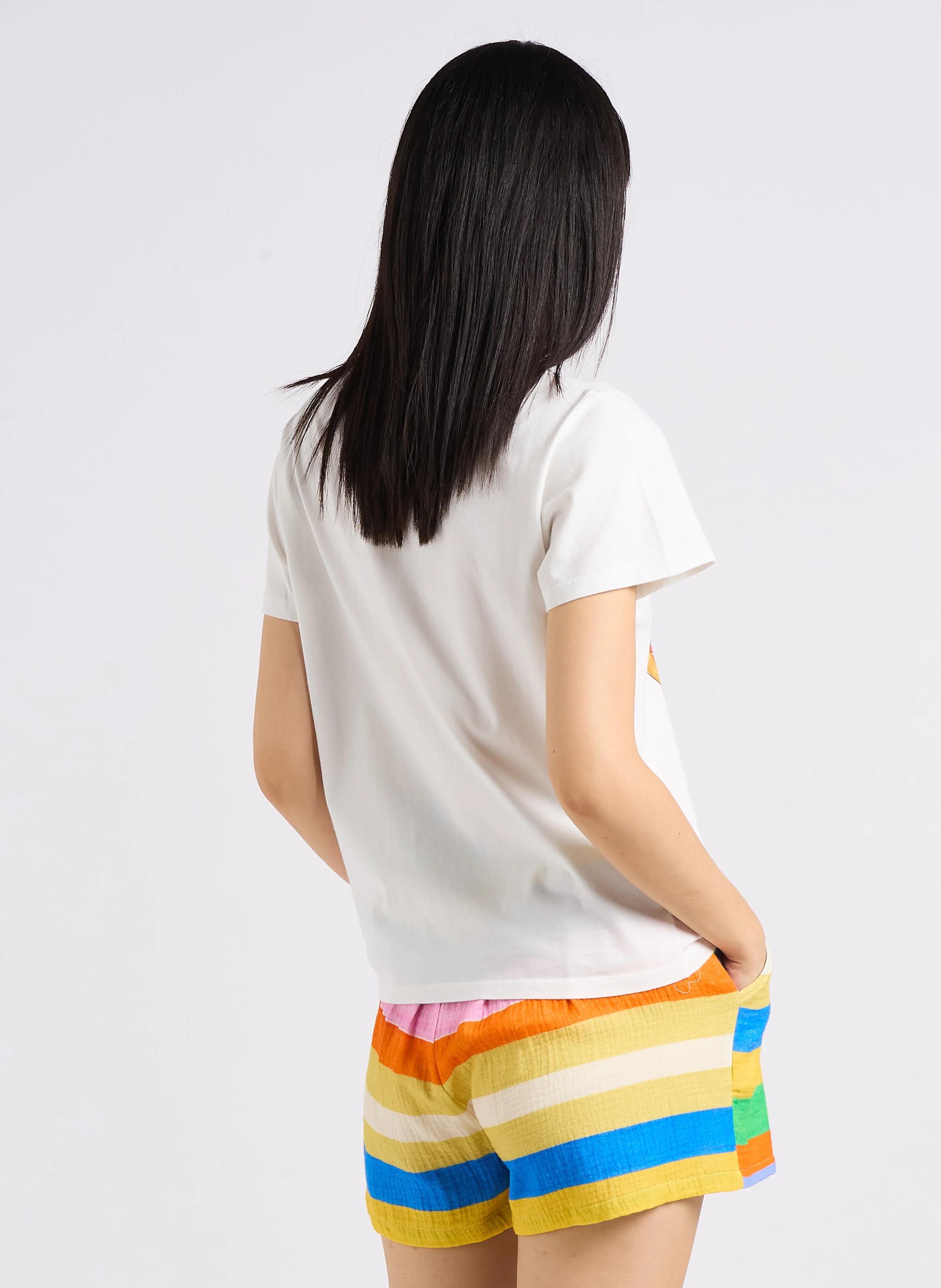STEVE GOT SUCH A SPEED - Tee-shirt col rond en coton | Multicolore